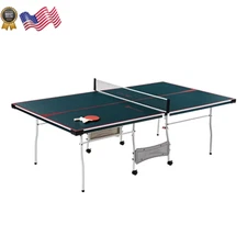 Mid Size Table Tennis Table 15Mm 4 Piece Pong Table by FREE SHIPPING NEW