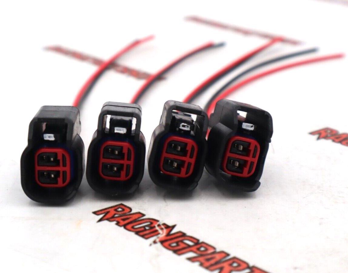 4x Fuel Injector Connector Pigtails – For ID2000 & FIC 2150cc Injectors