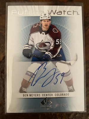 2022-23 SP Authentic - 2012-13 Retro Autographed Future Watch Ben Meyers...