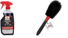 NIGRIN Felgenpflege Set Felgenreiniger 500 ml und Felgenbürste Autopflege