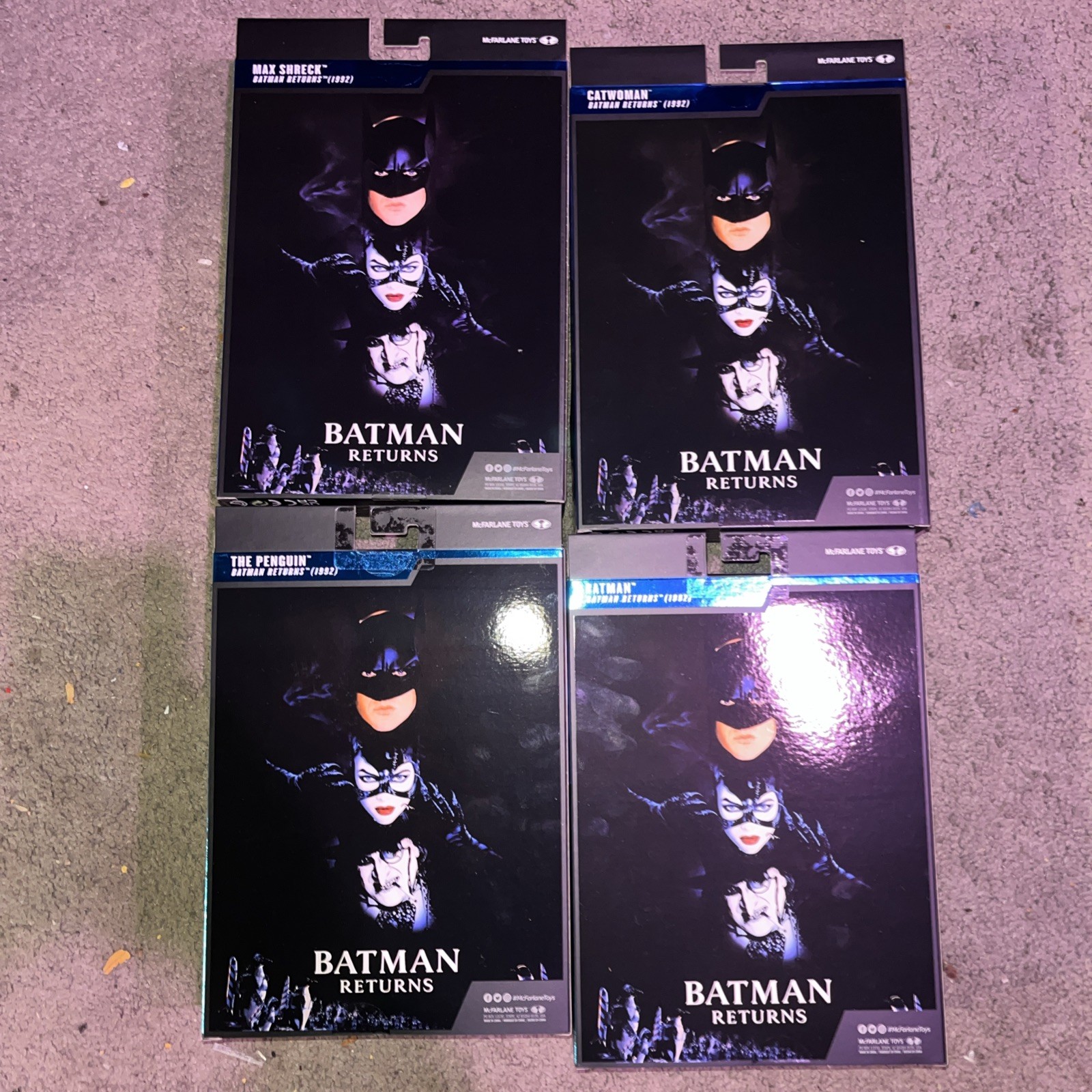 Mcfarlane DC Multiverse Deluxe Theatrical Batman Returns SET OF 4 FAST SHIPPING!