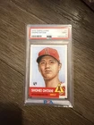 2018 Topps Living Set Shohei Ohtani #7 PSA 9 Mint Rookie Card RC
