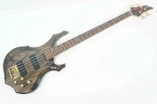 EDWARDS E-FR-95B FOREST BASS by ESP Transparent Black ASH BODY FR Series