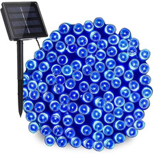 Solar Outdoor String Lights Waterproof 8 Modes Twinkle Fairy Lights