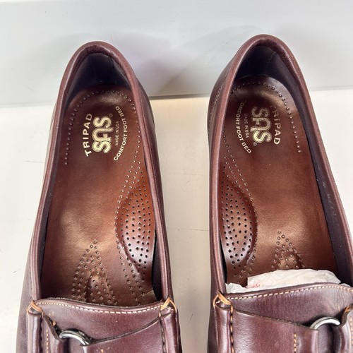 SAS Tripad Comfort Loafers Womens 9 M Brown Leather Slip-On Shoes - Picture 6 of 15