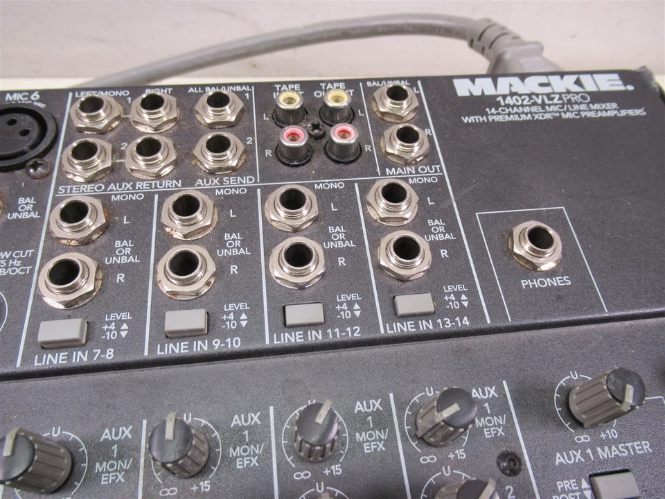 Mackie 1402-VLZ Pro 14-Channel Mic/Line Mixer with SDR Preamplifiers Board - Image 4 of 4
