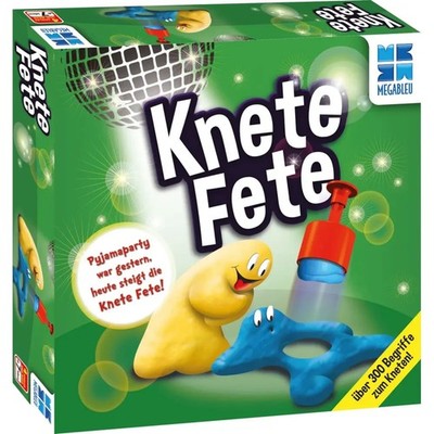 Megableu Knete Fete Kreatives Knetspiel für Kinder ab 3 Jahren Spielzeug Zubehör