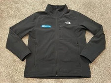 The North Face Jacket Mens L Black Full-Zip Apex Barrier Soft Shell NF0A3LGT*