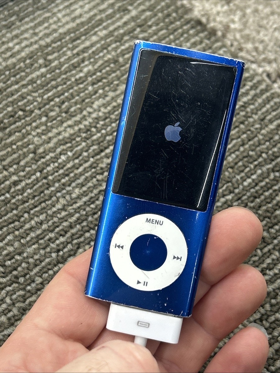 Apple iPod Nano 5th Generation (A1320) 8GB Blue Parts/repair 7277