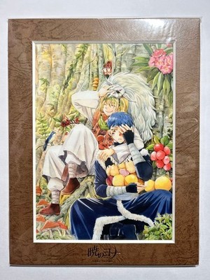 Yona Of The Dawn A5 Character Fine Mat B Shina Zeno Petit Original Art Exhibitio
