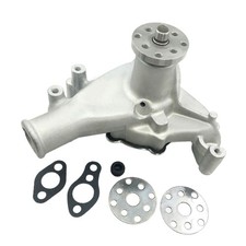 Brand New Long Water Pump With Aluminum Impeller Sbc Chevy