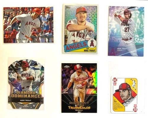 MIKE TROUT 2018 - 2025 Topps Bowman Chrome Cards  **YOU PICK** Complete Your Set