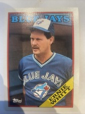 Ernie Whitt 1988 Topps Baseball Card Blue Jays #79