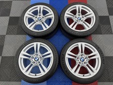 REFURBISHED 18" GENUINE BMW STYLE 355 ALLOY WHEEL E84 X1 SERIES INC TYRES