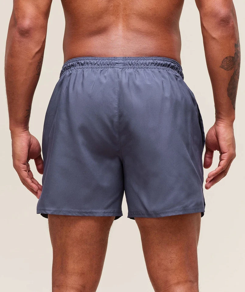 Gymshark 5" SWIM SHORTS Lila / Blau Größe M Badehose Schwimmhose - Bild 2 von 4