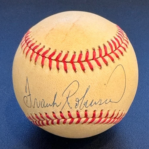 Frank Robinson Signed Official American League Baseball - No COA