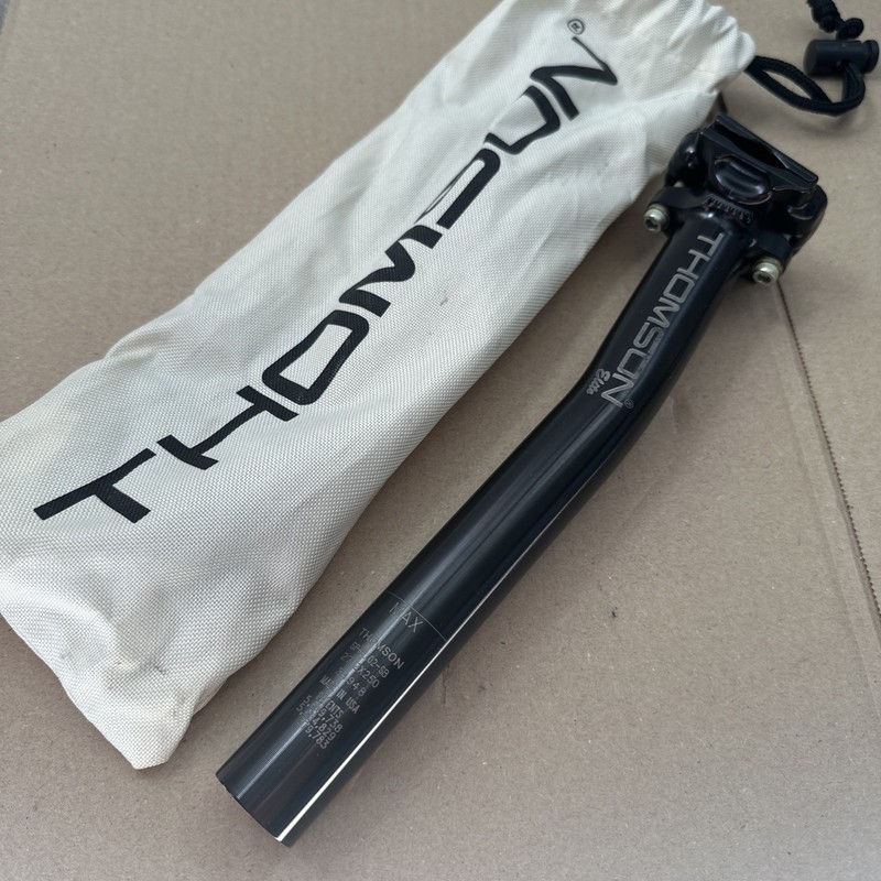 Thomson Elite Seatpost Setback 250mm 27.2mm Black 