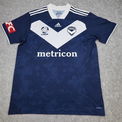 Melbourne Victory Shirt Herren XL Blau Home 2020 2021 Adidas Fußball Trikot