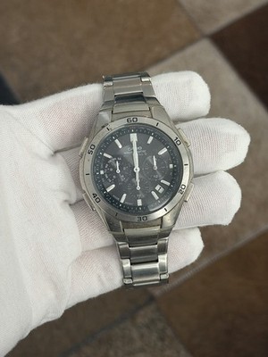 Rare Vintage Casio Wave Ceptor WVQ-M410 Tough Solar World Time Radio Watch JDM