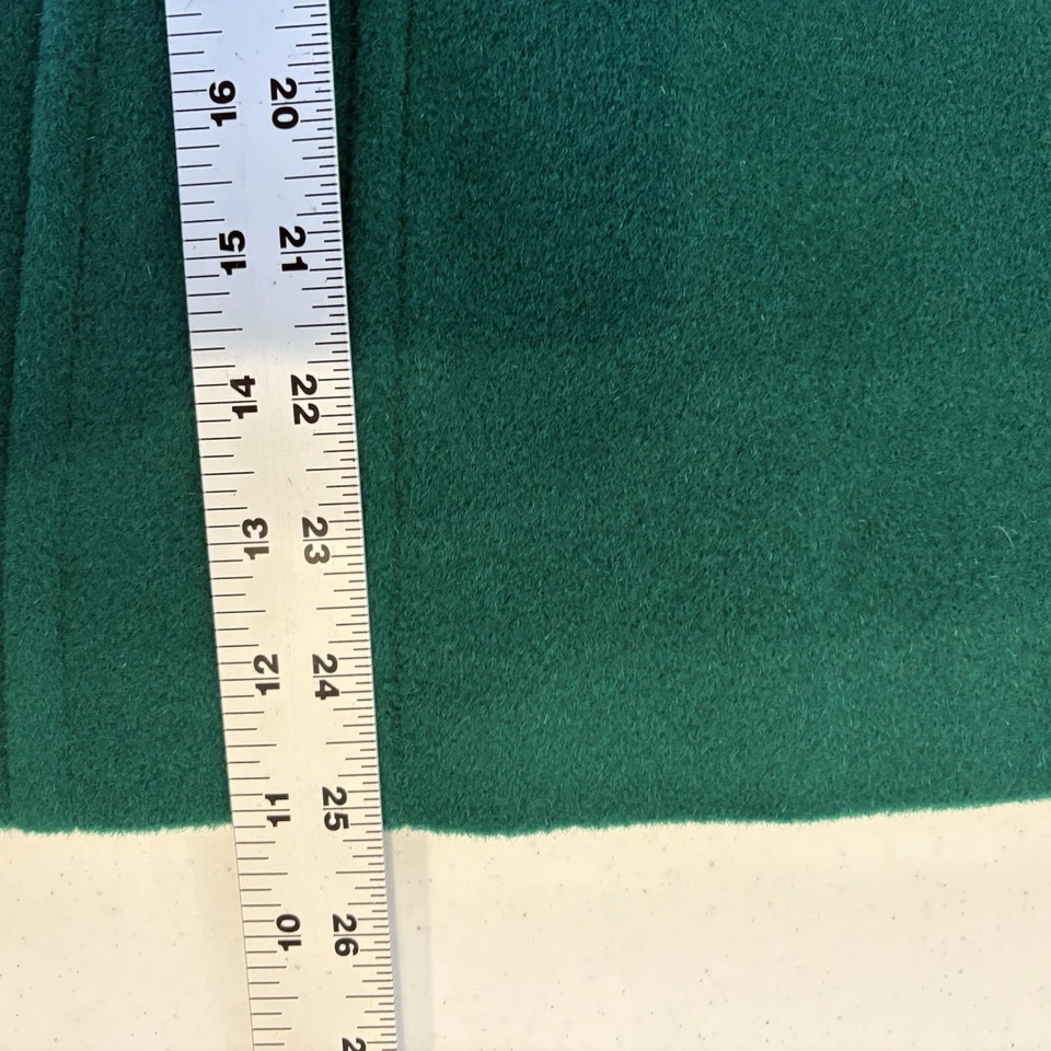 Abrigo St Johns Bay Mujer Lana Mezcla Cachemira Guisante PS Kelly Verde Preppy Clásico Foto 4 de 4