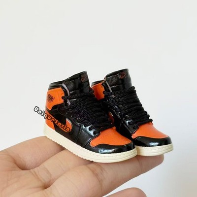1/6 Scale Orange Shoes HOLLOW for Custom 12'' Male Figure Body Doll Accessory