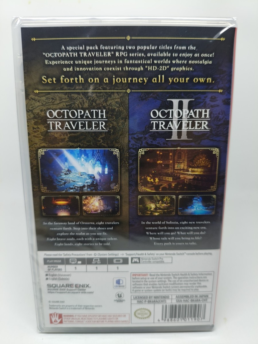 Octopath Traveler + Octopath Traveler II Bundle Nintendo