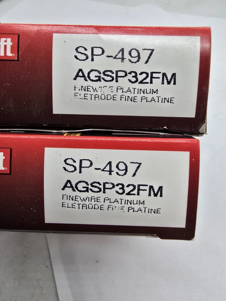 8 - Bujías Motorcraft Finewire Platinum SP-497, AGSP32FM Foto 2 de 2