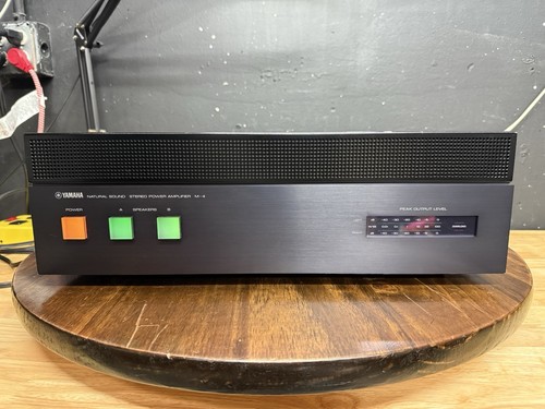 Yamaha M-4 Vintage Natural Sound Stereo Power Amplifier - Picture 3 of 14
