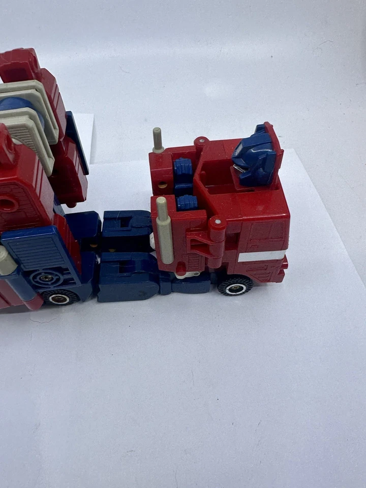 Vintage Optimus Prime Transformers 1987 Powermasters G1 Hasbro Caminhão incompleto - Imagem 3 de 4