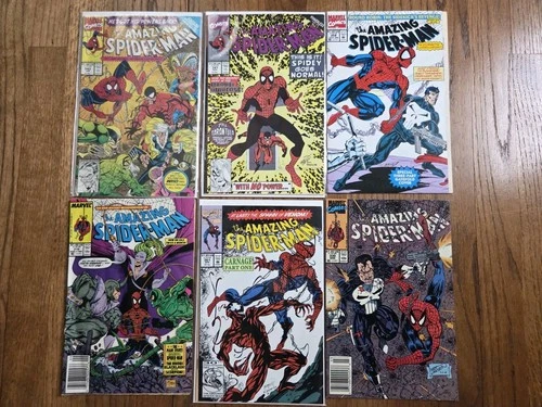 Amazing Spiderman Comic Lot 361 1st App Carnage McFarlane More