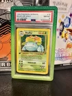 Pokemon TCG 1999 German Bisaflor Venusaur Base Set 1st Holo PSA 8 15/102