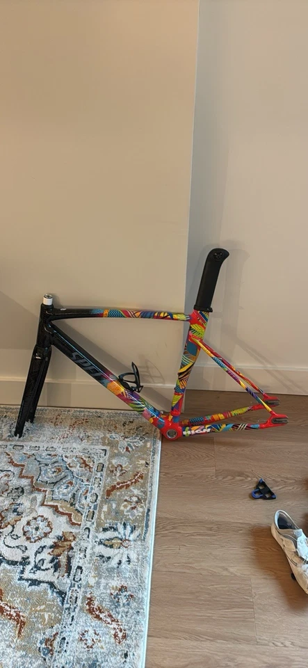 Quadro de trabalho Allez Sprint Track tamanho 56 raro - Imagem 2 de 4