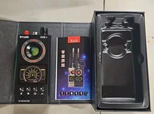 K68+ Anti-Spy Scanner Detector RF Camera GSM Audio Bug Finder Signal Tracker