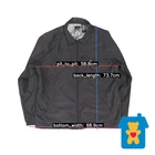 Quiksilver Jacket Polyester Black L Surfwear Windbreaker Mens Y2K Retro Vintage
