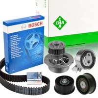Bosch 1987949433 Zahnriemen + Ina Rollen Satz Wapu FüR Astra G Corsa C Zafira A
