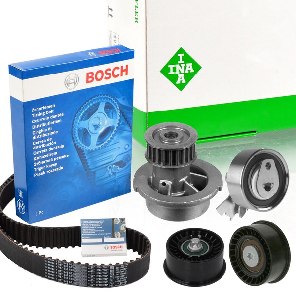 Bosch 1987949433 Zahnriemen + Ina Rollen Satz Wapu FüR Astra G Corsa C Zafira A-image