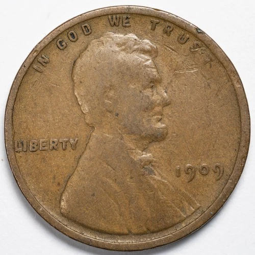 1909-P Lincoln Wheat Penny Cent Fine (F)
