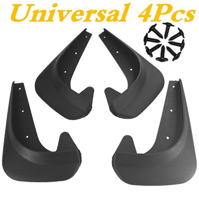 #ad 4pcs Guards Universal Splash Car For Pickup SUV Mudflaps Mud Flaps Mudguard Auto $23.74