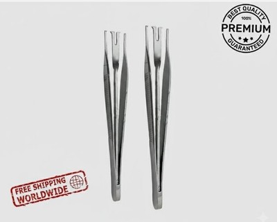 20 PCS Adson Insorb Forceps 12.5cm Double Point Plastic Surgical instruments