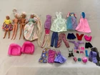 Vintage Barbie Dolls 70s-90s  With Clothes And Accessories Lot Mattel