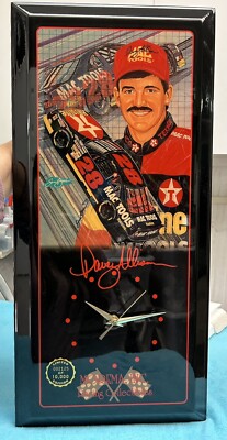 NASCAR LIMITED EDITION #2125 WALL CLOCK DAVEY ALLISON MAC TOOLS