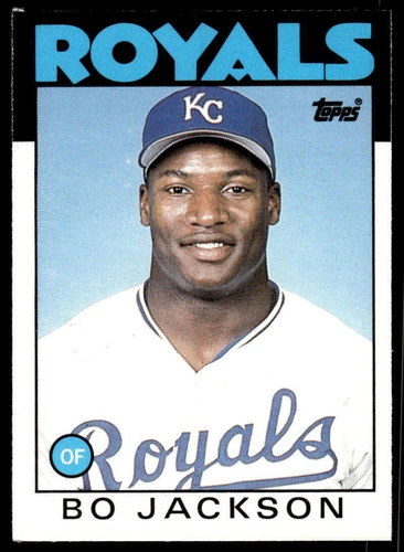 1986 Topps Traded #50T Bo Jackson RC Rookie Royals EX-NM