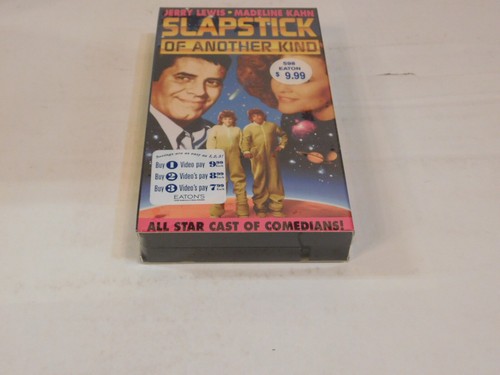 Slapstick of Another Kind VHS Jerry Lewis Madeline Kahn 1984/1993 UAV Sealed - Picture 4 of 6