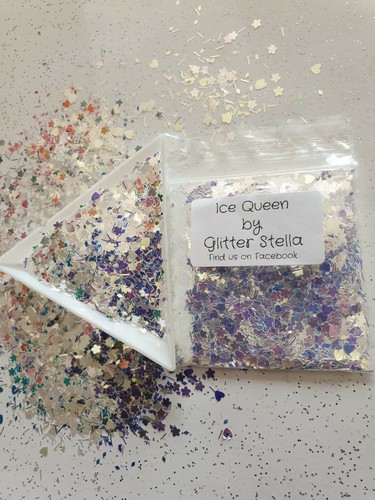 Nail Art Glitter Christmas Xmas Trees Santa Tinsel Snowflake Red Green Cosmetic - Picture 39 of 57