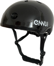 ENNUI Elite Stunt white Helmet Helm Helmut Skateboard Bike Inline Peak BMX WCMX