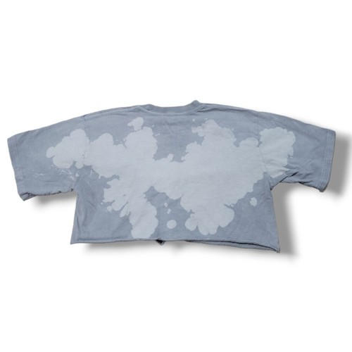 Barstool Sports Top Size Small Crop Top "Daddy Gang" Graphic Tee Graphic Print - Picture 3 of 5