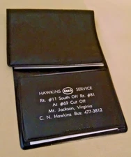ESSO WALLET VITRONIC CN HAWKINS SERVICE MT JACKSON VA RT 11 SOUTH RT 81 TRIFOLD.