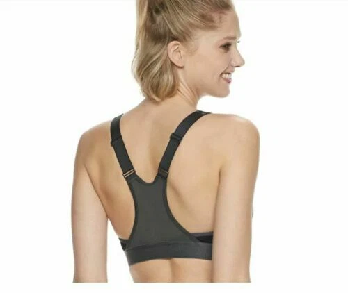 adidas NWT Size Large Women's Stronger For It Cross Back Sports Bra Pink EI8329 - Image 3 of 4