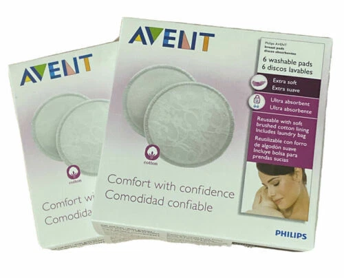 Almohadilla de enfermería reutilizable Philips AVENT Blanco Almohadillas de Enfermería