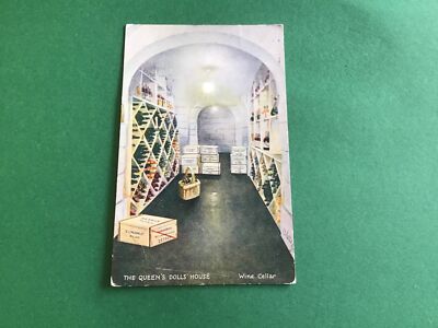 G.B The Queens Puppenhaus Weinkeller 1938 Vintage Postkarte R45102